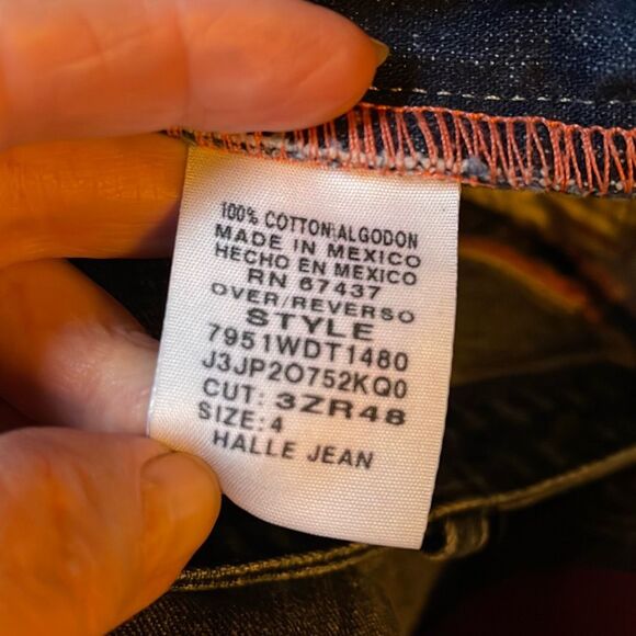 Vintage Ralph Lauren Polo size 4 Halle Jean capri - Picture 7 of 9